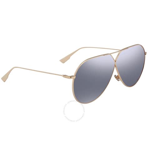 Dior Silver Pilot Ladies Sunglasses 